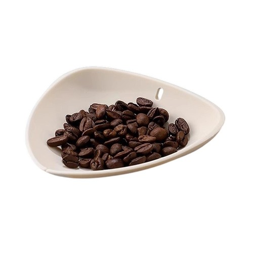 Silicone coffee scale mat - coffee, with